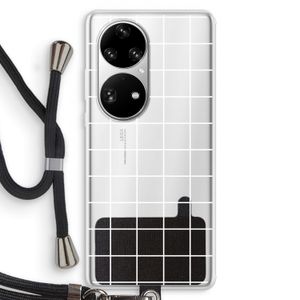 Rooster 2: Huawei P50 Pro Transparant Hoesje met koord