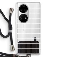 Rooster 2: Huawei P50 Pro Transparant Hoesje met koord