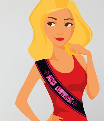 Party Sjerp &apos;Miss Universe&apos;