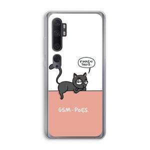 GSM poes: Xiaomi Mi Note 10 Pro Transparant Hoesje