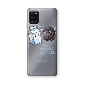 Best Friend Forever: Samsung Galaxy A31 Transparant Hoesje