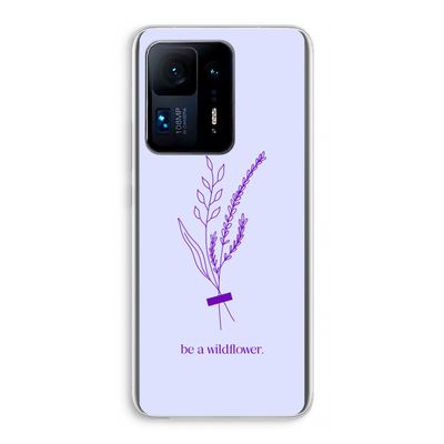 Be a wildflower: Xiaomi Mi Mix 4 Transparant Hoesje