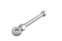 Waelbers Verstelbare oogbout 19mm L=250mm, thermisch verzinkt (FV) - 10 Stuk(s) - 818343.05