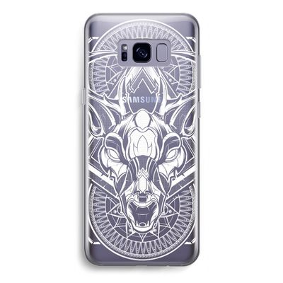 Oh Deer: Samsung Galaxy S8 Transparant Hoesje