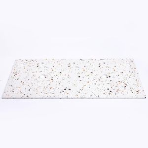 Adema Tops Topblad - 120.5x1.8x46cm - 2 afvoeren - 2 kraangaten - Terrazzo SW915235