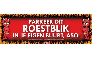 Roestblik Sticky Devil sticker