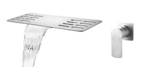 Best-Design A-Line Emotie Waterval-Planchet-inbouw-wandmengkraan Chroom