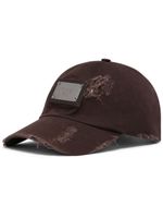 Dolce & Gabbana casquette à plaque logo - Marron - thumbnail