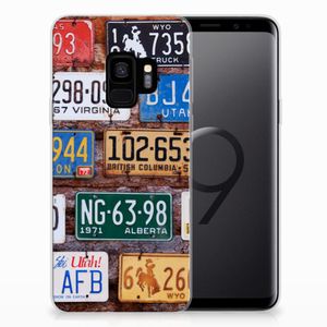 Samsung Galaxy S9 Siliconen Hoesje met foto Kentekenplaten