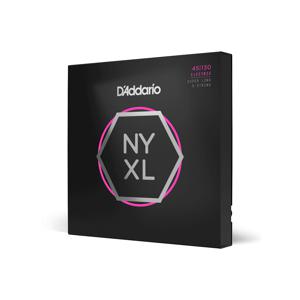 D'Addario NYXL45130SL snaar voor muziekinstrumenten Elektrisch/bas 5 stuk(s) Staal Gitaar