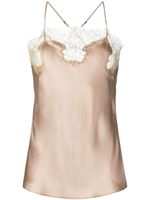 Gilda & Pearl Gina silk camisole top - Tons neutres - thumbnail