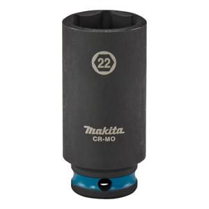 Makita E-16396 Impact Black Krachtdop 3/8" lang | 22 mm