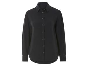 esmara Mousseline dames blouse (Zwart, 36)