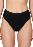 Ondergoed dames 2-Pack Highleg slip dames 32283 - Hoog opgesneden dames slip - Biologisch katoen - Vrouwen onderbroeken