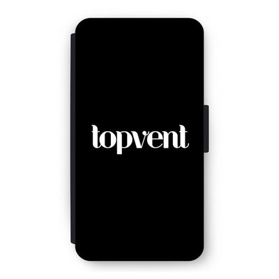 Topvent Zwart: iPhone 11 Pro Flip Hoesje