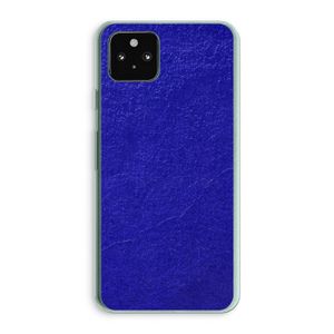 Majorelle Blue: Google Pixel 5a 5G Transparant Hoesje