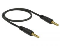 DeLOCK Stereo Jack 3,5 mm 5-Pin (male) > 3,5 mm 5-Pin (male) kabel 0,5 meter - thumbnail