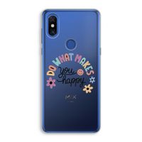 Happy days: Xiaomi Mi Mix 3 Transparant Hoesje