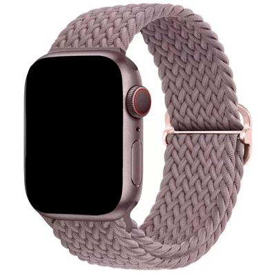 Apple Watch Bandje Weavy - Nylon - Paars - 38, 40, 41 & 42mm Apple Watch Bandje Weavy - Nylon - Paars - 38, 40, 41 & 42mm