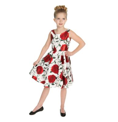 Athena Metallic Kids Wing Dress -7 - 8 Jaar