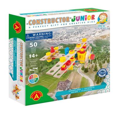 Constructor Junior Vliegtuig 50 stuks