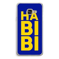Habibi Blue: Samsung Galaxy A3 (2016) Transparant Hoesje - thumbnail