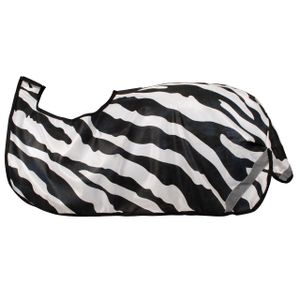 Bucas Zebra uitrijdeken zwart/wit maat:195