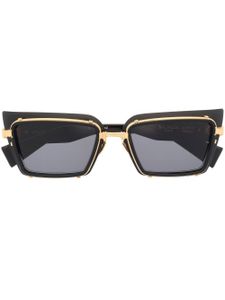 Balmain Eyewear lunettes de soleil Admirable à monture rectangulaire - Noir