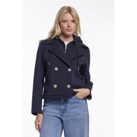 Rino & Pelle - Blauw | unisex | Jas | Blauw | 46 | regular | Kamst mode