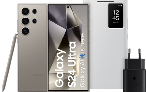 Samsung Galaxy S24 Ultra 512GB Grijs 5G + Starterspakket