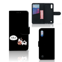 Samsung Galaxy M10 Leuk Hoesje Cow - thumbnail