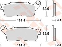 TRW Brake pad mcb 848 sh sintered metal