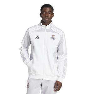 adidas Real Madrid Urban Purist Trainingsjack 2025-2026 Wit Lichtgrijs Zwart