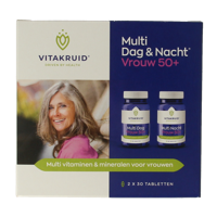 Multi dag & nacht vrouw 50+ 2 x 30 tabletten 60 Tabletten