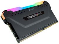 Corsair 32 GB DDR4-3600 Quad-Kit werkgeheugen CMW32GX4M4D3600C16, Vengeance RGB PRO, XMP - thumbnail