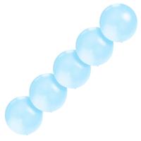 Verjaardagfeest ballonnen - 5x - 60 cm - blauw - extra grote ballon - versiering - verjaardag