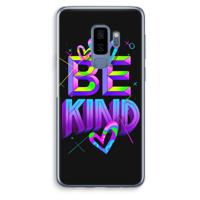 Be Kind: Samsung Galaxy S9 Plus Transparant Hoesje - thumbnail