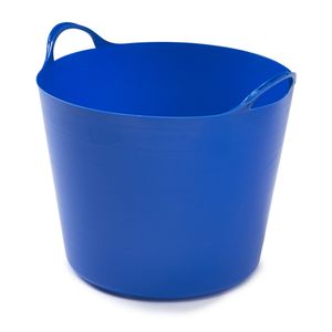 Flexibele emmer - 26 liter - Kunststof - Blauw - 38 x 41 x 35 cm