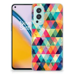 OnePlus Nord 2 5G TPU bumper Geruit