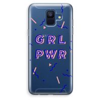 GRL PWR: Samsung Galaxy A6 (2018) Transparant Hoesje