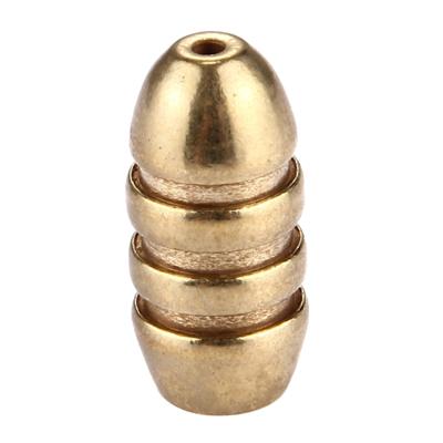 7g Threaded koperen kogel visserij zinklood visserij gewichten zachte verleiding accessoire
