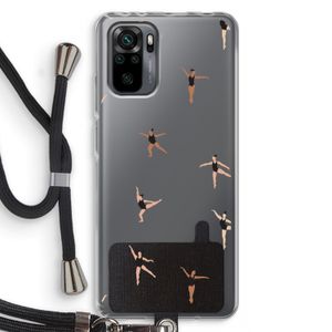 Dancing #1: Xiaomi Redmi Note 10 Pro Transparant Hoesje met koord