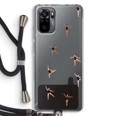 Dancing #1: Xiaomi Redmi Note 10 Pro Transparant Hoesje met koord