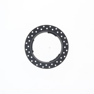 Opvulring trimless LED armatuur rond ZWART