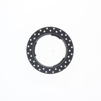 Opvulring trimless LED armatuur rond ZWART