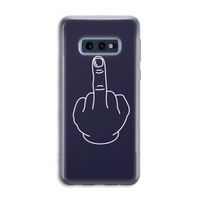 F**k U: Samsung Galaxy S10e Transparant Hoesje