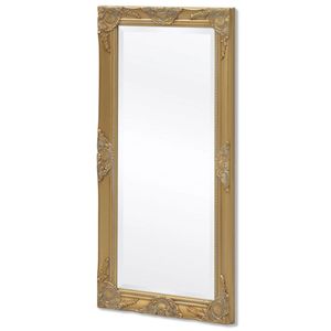 VidaXL Wandspiegel barok 100 x 50 cm goud