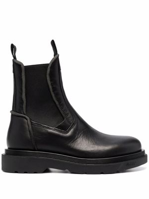 Buttero bottines chelsea en cuir - Noir