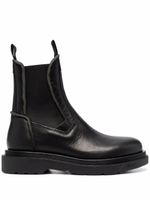 Buttero bottines chelsea en cuir - Noir