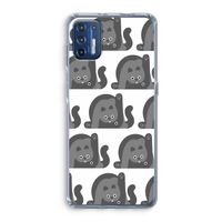 Cats: Motorola Moto G9 Plus Transparant Hoesje